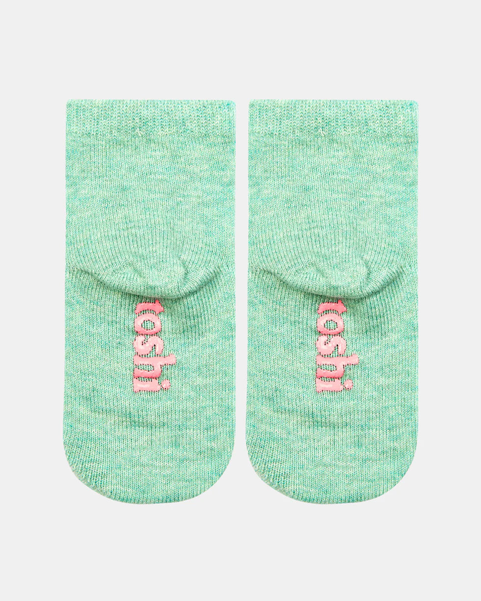 Toshi Organic Socks Ankle Jacquard/Unicorn
