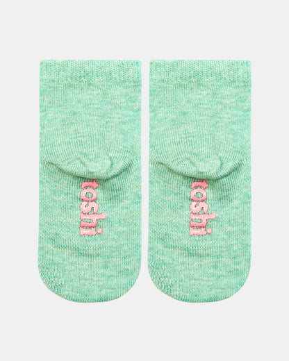 Toshi Organic Socks Ankle Jacquard/Unicorn