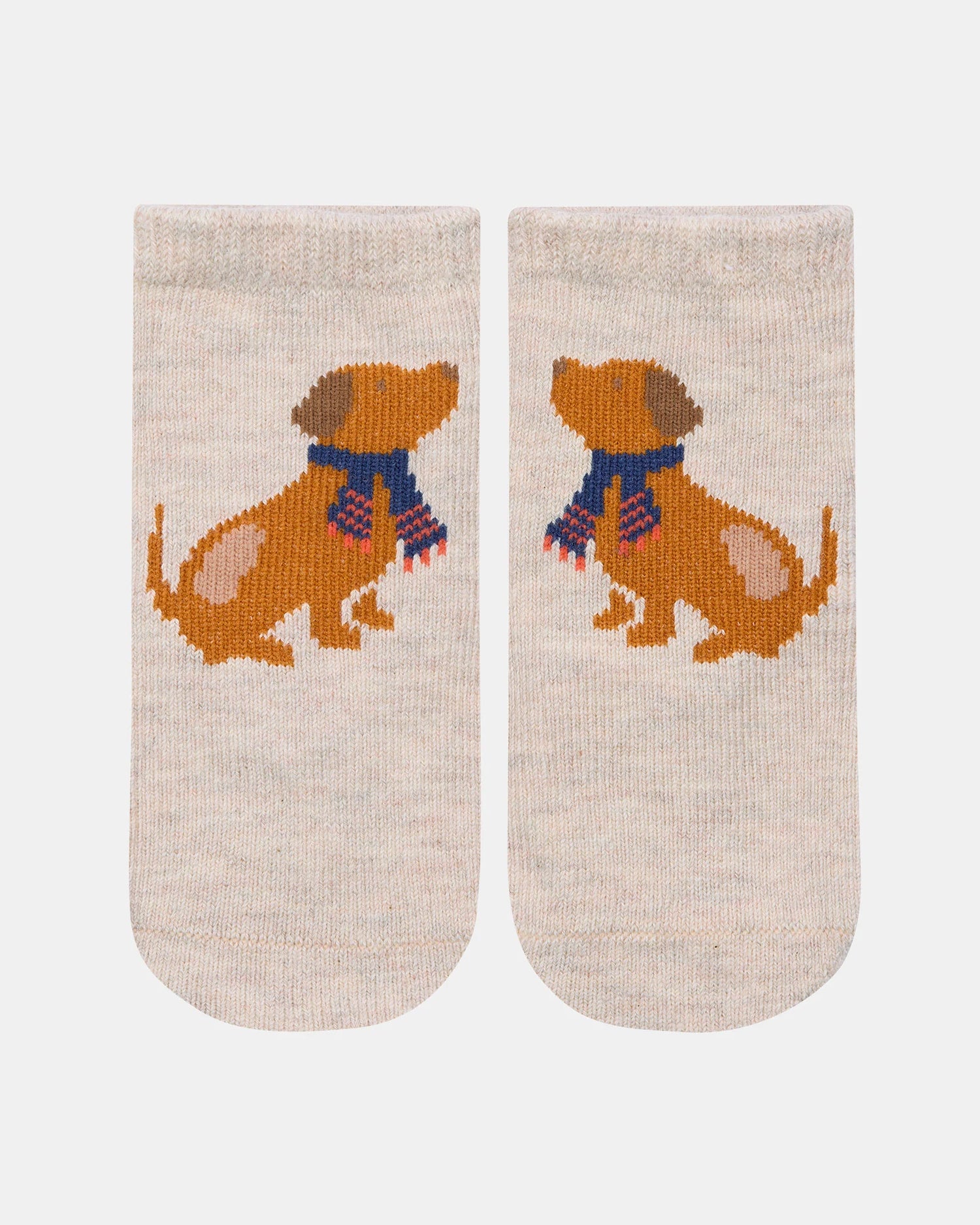 Toshi Organic Blend Socks Jacquard Puppy Dog