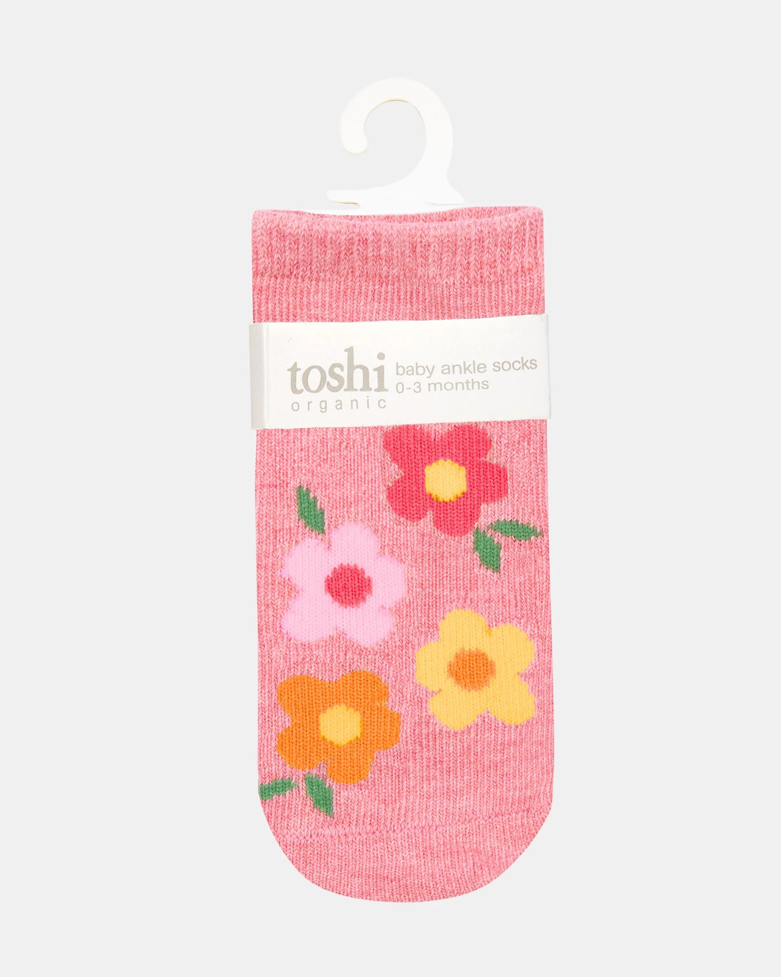 Toshi Organic Blend Socks Jacquard Rosie Posie