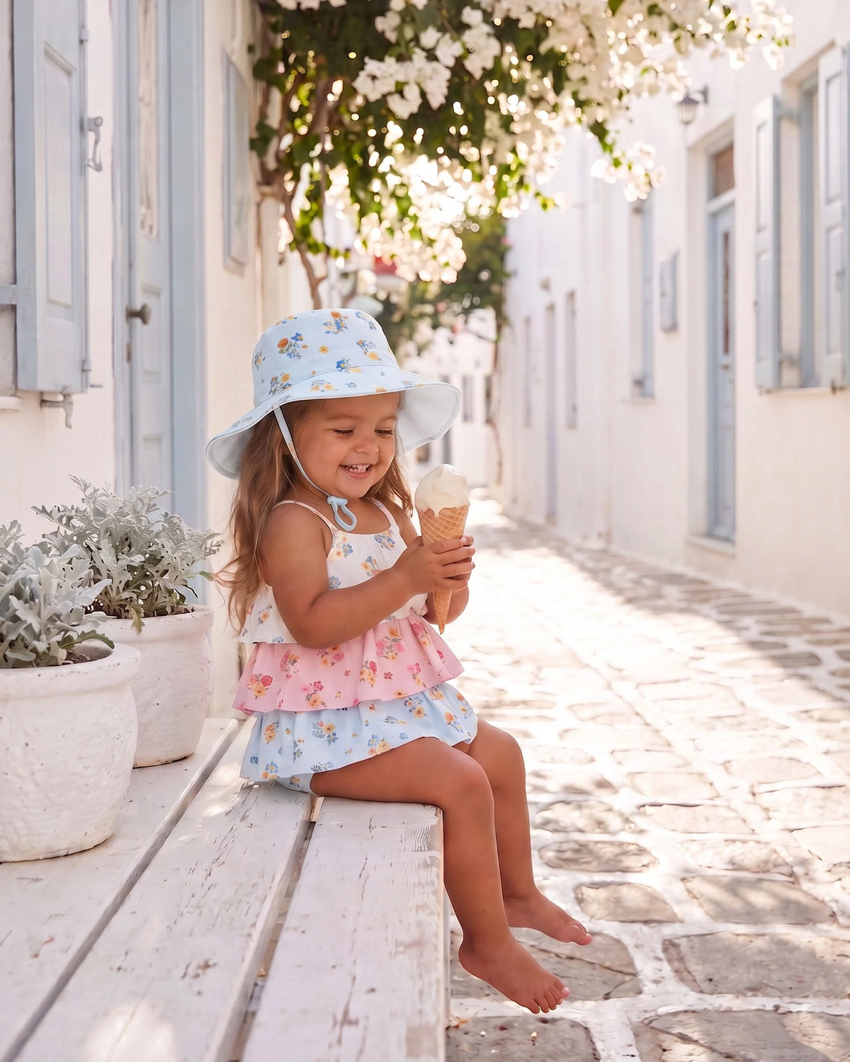 Toshi Sunhat Maddie UPF 50+ Aqua