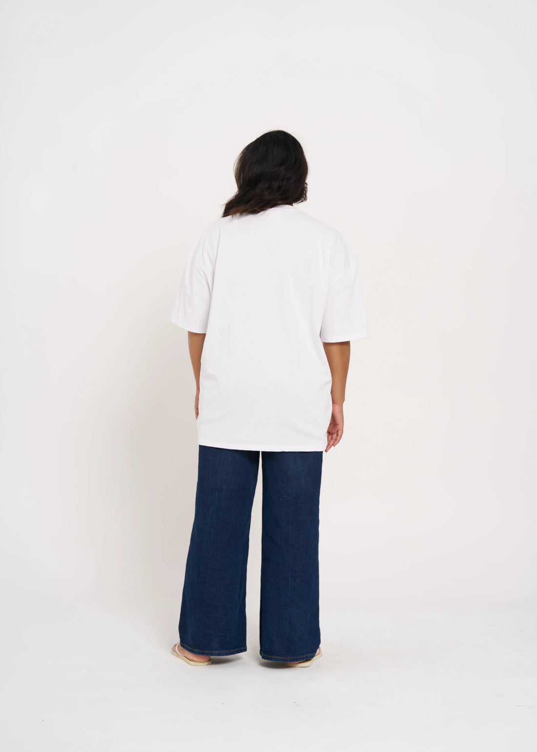 MAKU The Label Ciao Bella Oversize Tee White