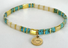 Love Bracelet Turquoise/Tort/Gold