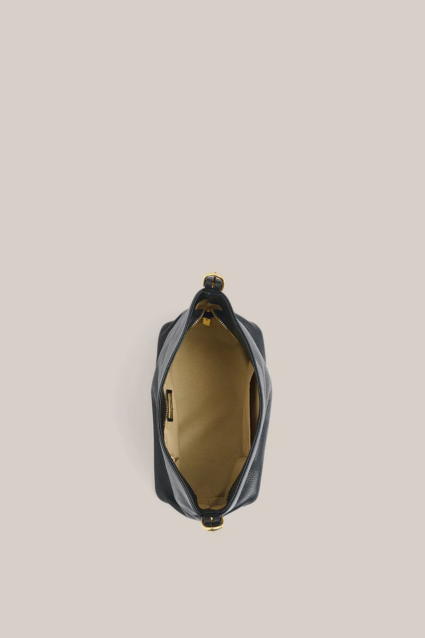 Vestirsi Eden Leather Shoulder Bag Black