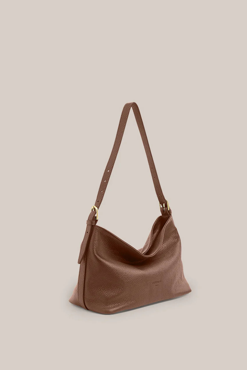 Vestirsi Eden Leather Shoulder Bag Mocha