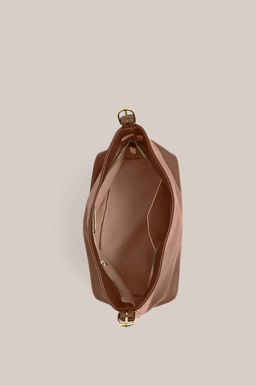 Vestirsi Eden Leather Shoulder Bag Mocha