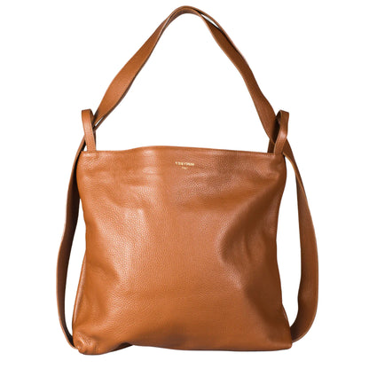 Vestirsi Bella XL 2-in-1 Convertible Backpack Tote Tan