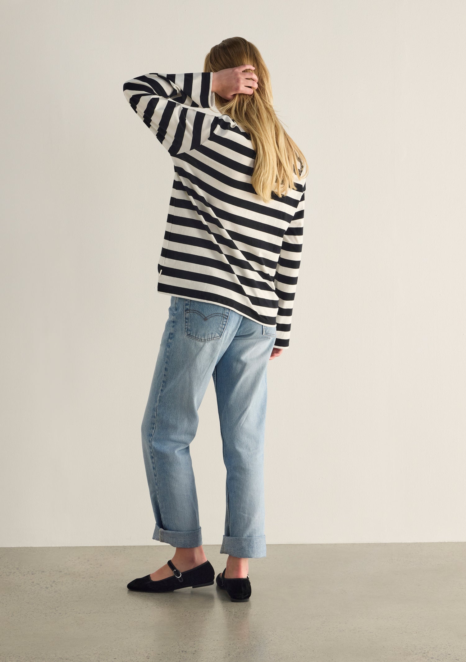 Auguste The Label Alden Long Sleeve Tee