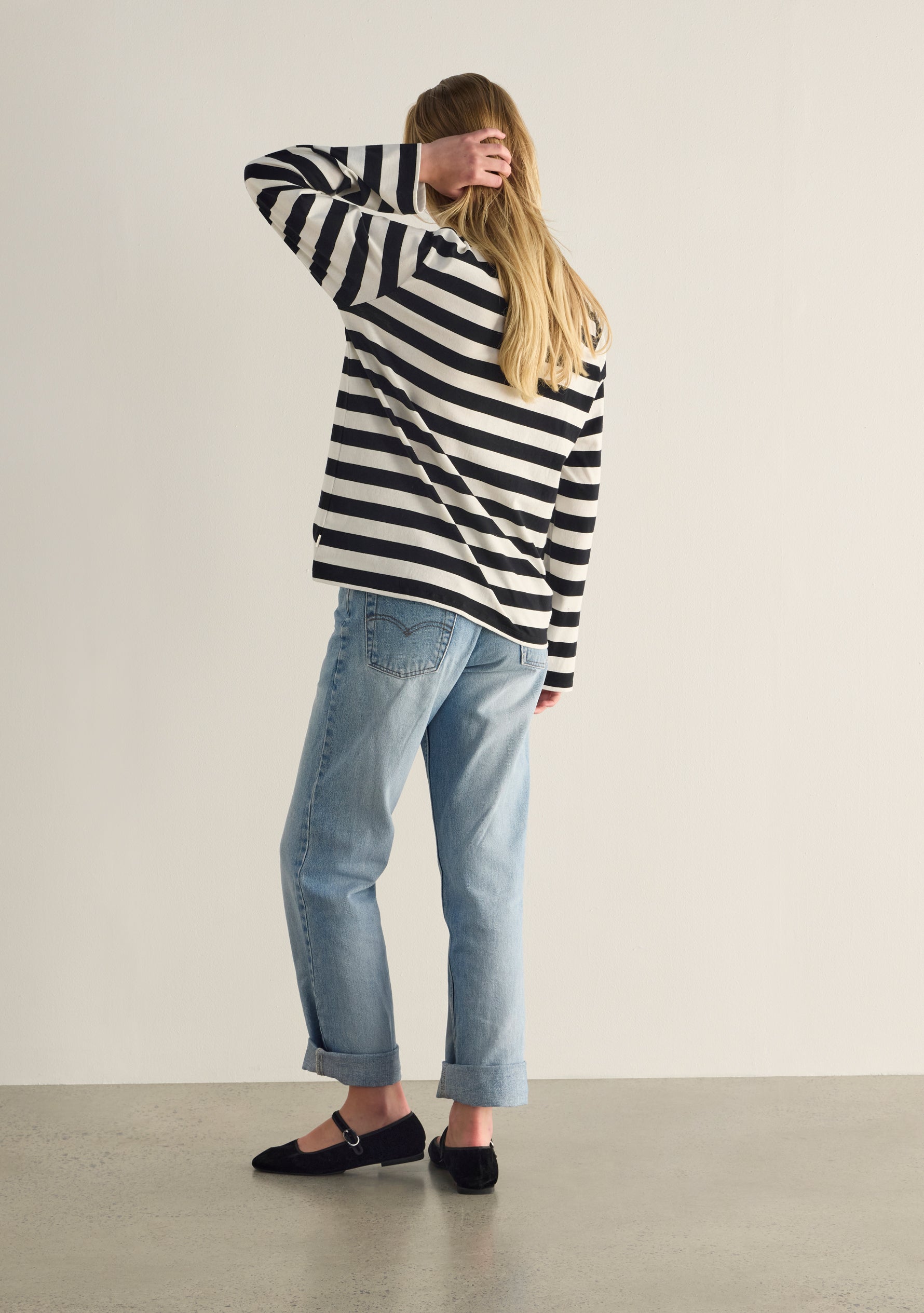 Auguste The Label Alden Long Sleeve Tee