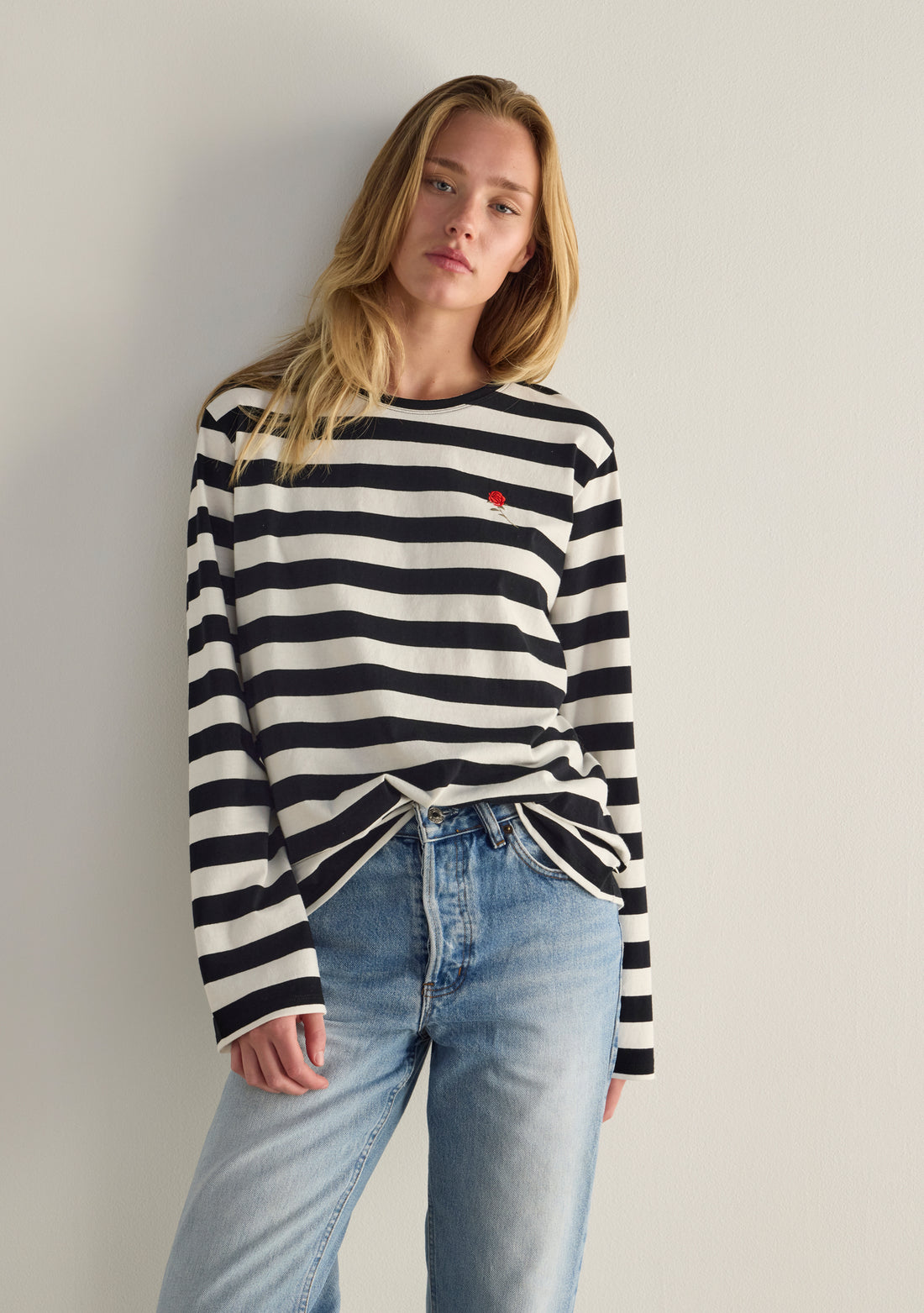 Auguste The Label Alden Long Sleeve Tee