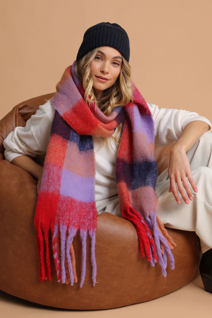 Morgan &amp; Taylor Mia Wool Blend Beanie in Navy