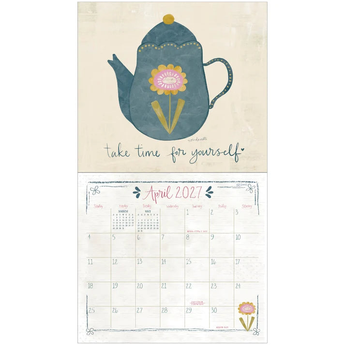 Legacy Tea Time 2027 Lang Calendar