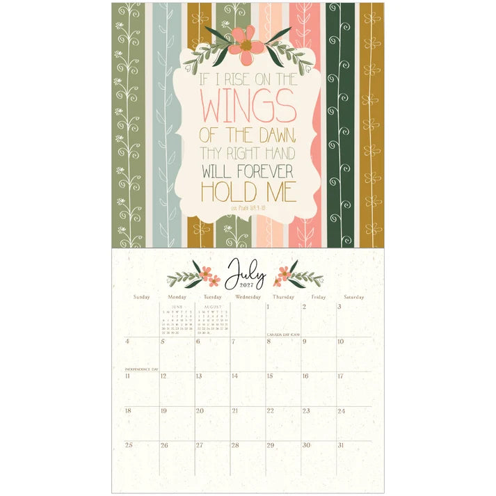 Legacy Be Still 2027 Lang Calendar