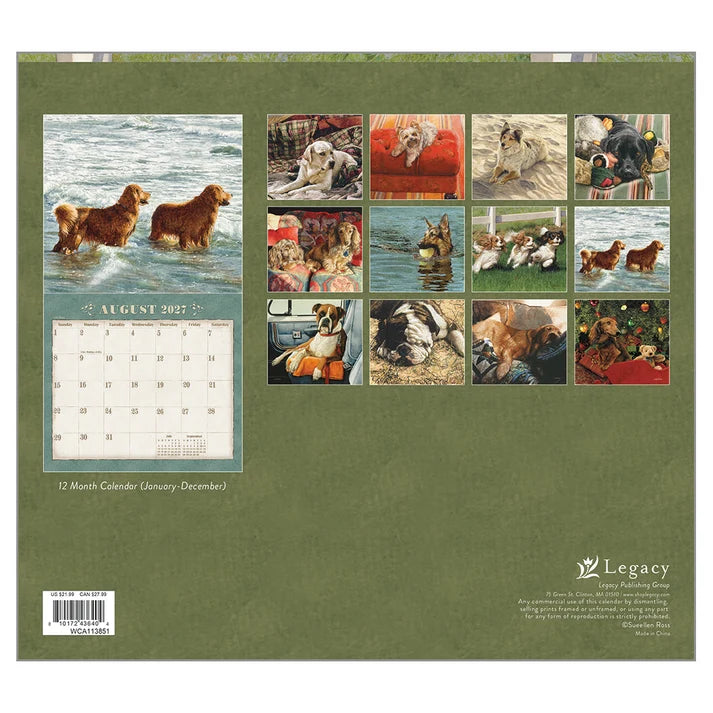 Legacy Dogs We Love 2027 Lang Calendar