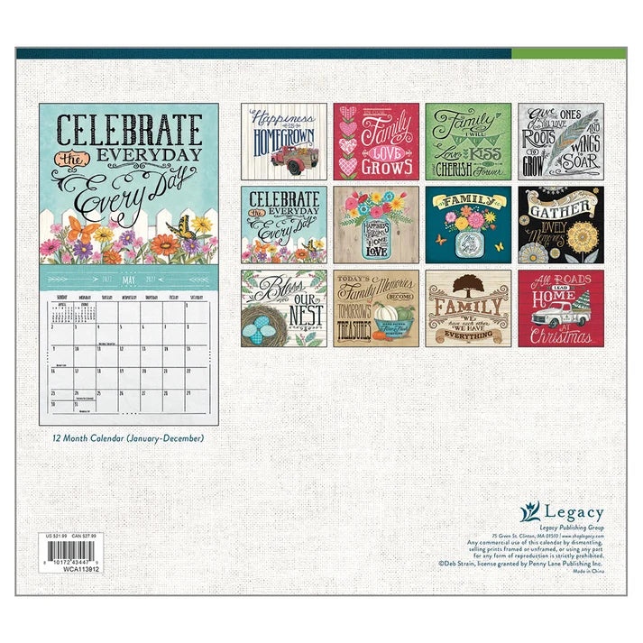Legacy Family Matters 2027 Lang Calendar