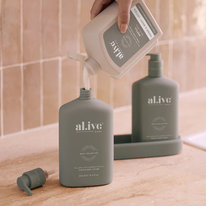 AL.IVE Body 650mL Lotion Refill Willow Gum &amp; Lemon Myrtle