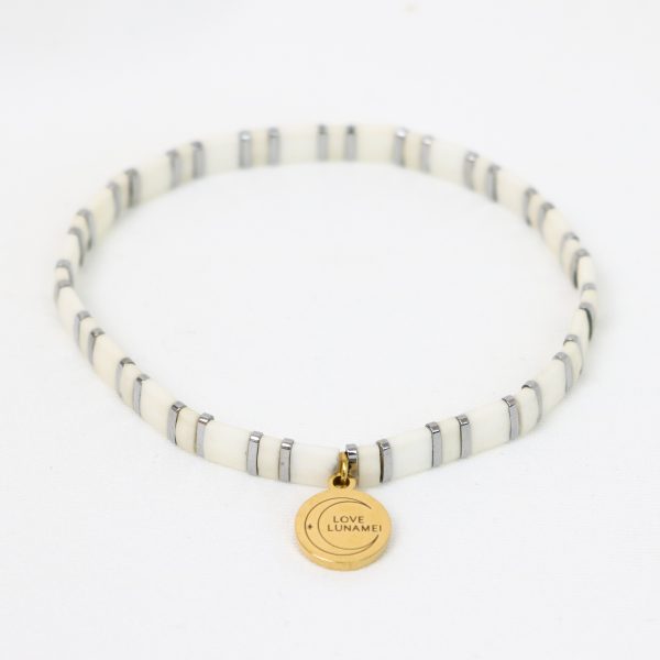 Love Bracelet White Silver