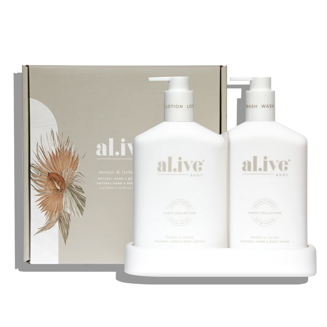 AL.IVE Body Wash & Body Bathroom Duo Mango & Lychee