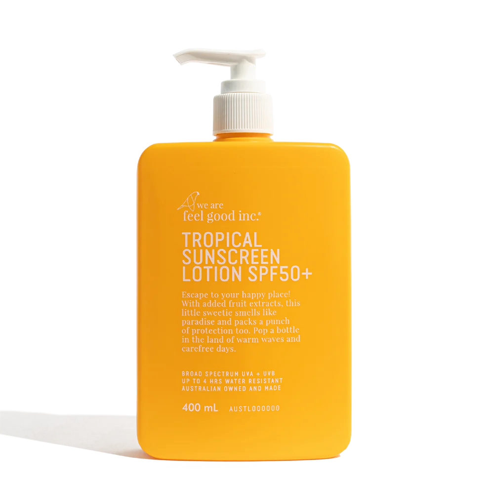 We Are Feel Good Inc. Tropical Sunscreen Lotion SPF 50+ - 400ml