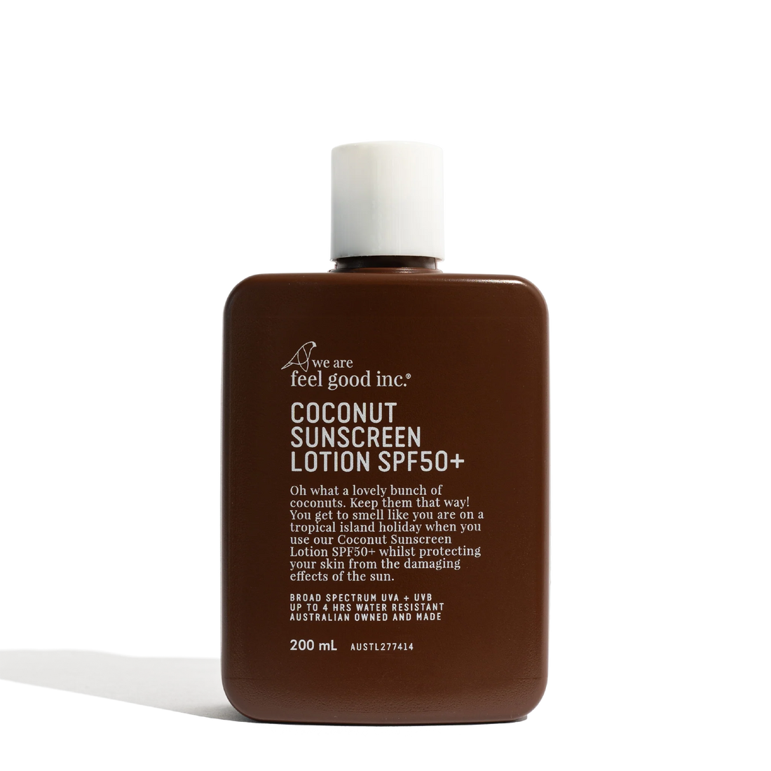 We Are Feel Good Sunscreen  Lotion SPF50+  Coconut 200 ml