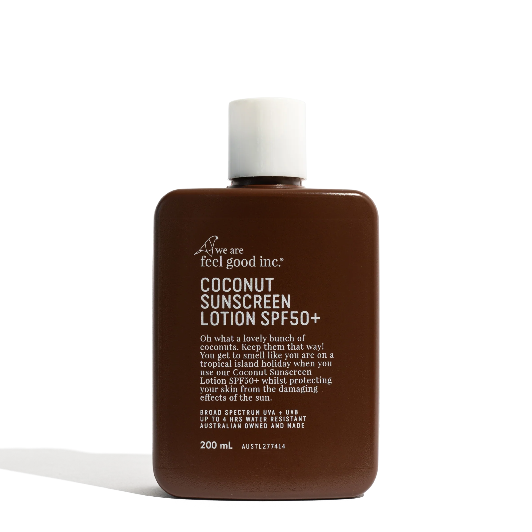 We Are Feel Good Sunscreen  Lotion SPF50+  Coconut 200 ml