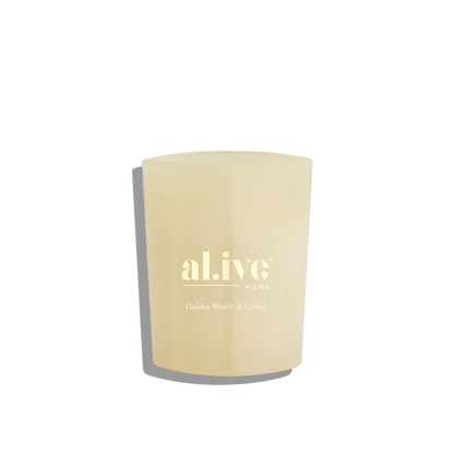 Al.ive Golden Wattle &amp; Citrus Candle Bauble