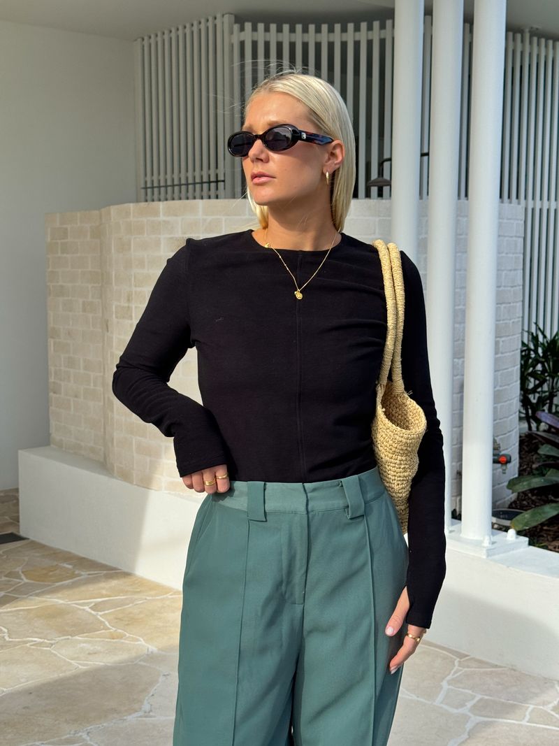 Cartel &amp; Willow Aspyn Top Black