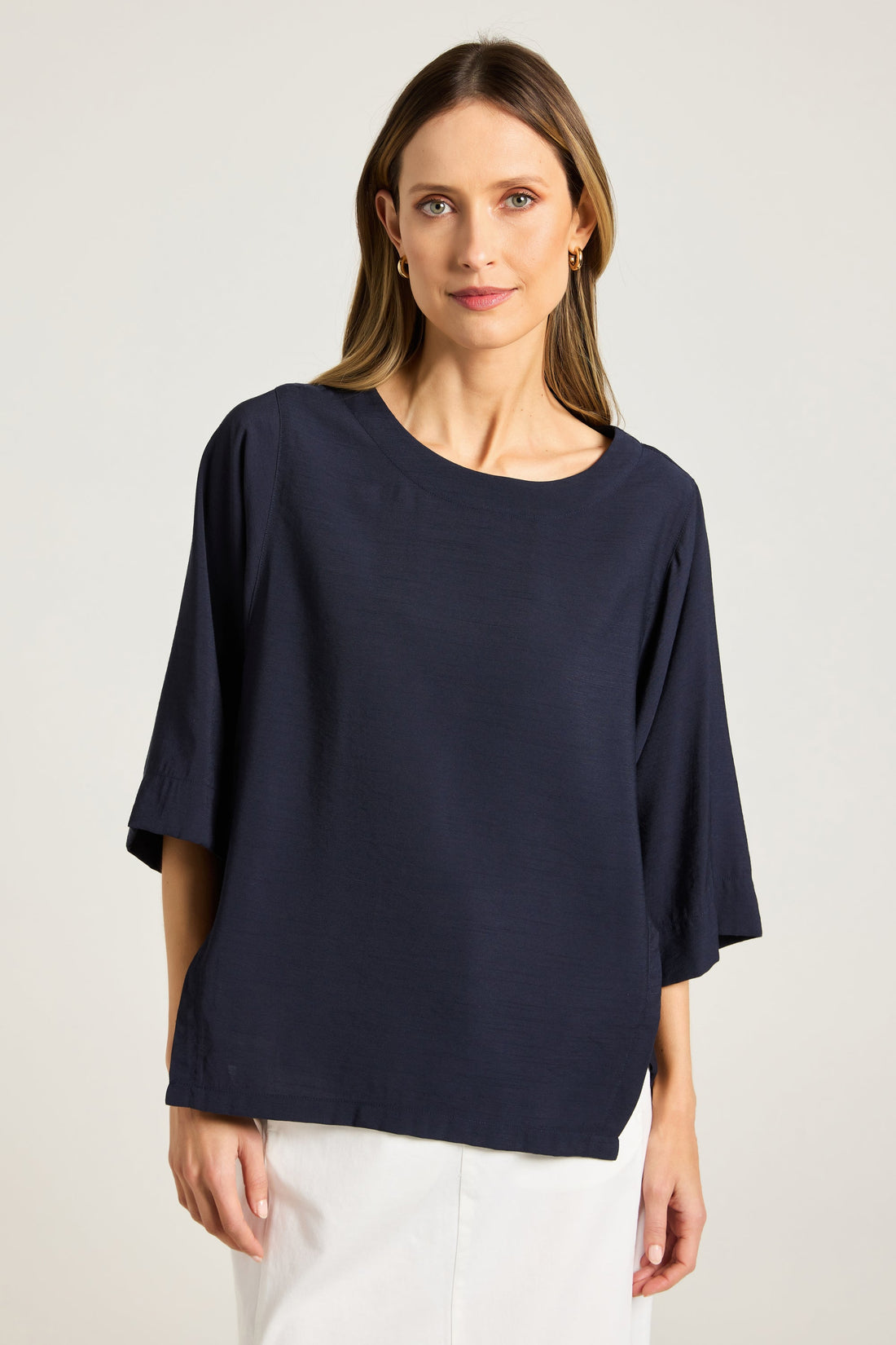 Yarra Trail Skye Top Navy