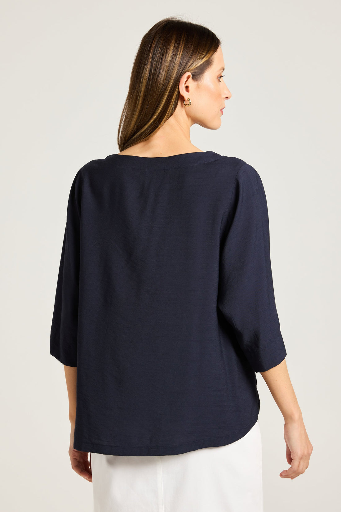 Yarra Trail Skye Top Navy