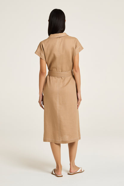 Atlas Dress Toffee