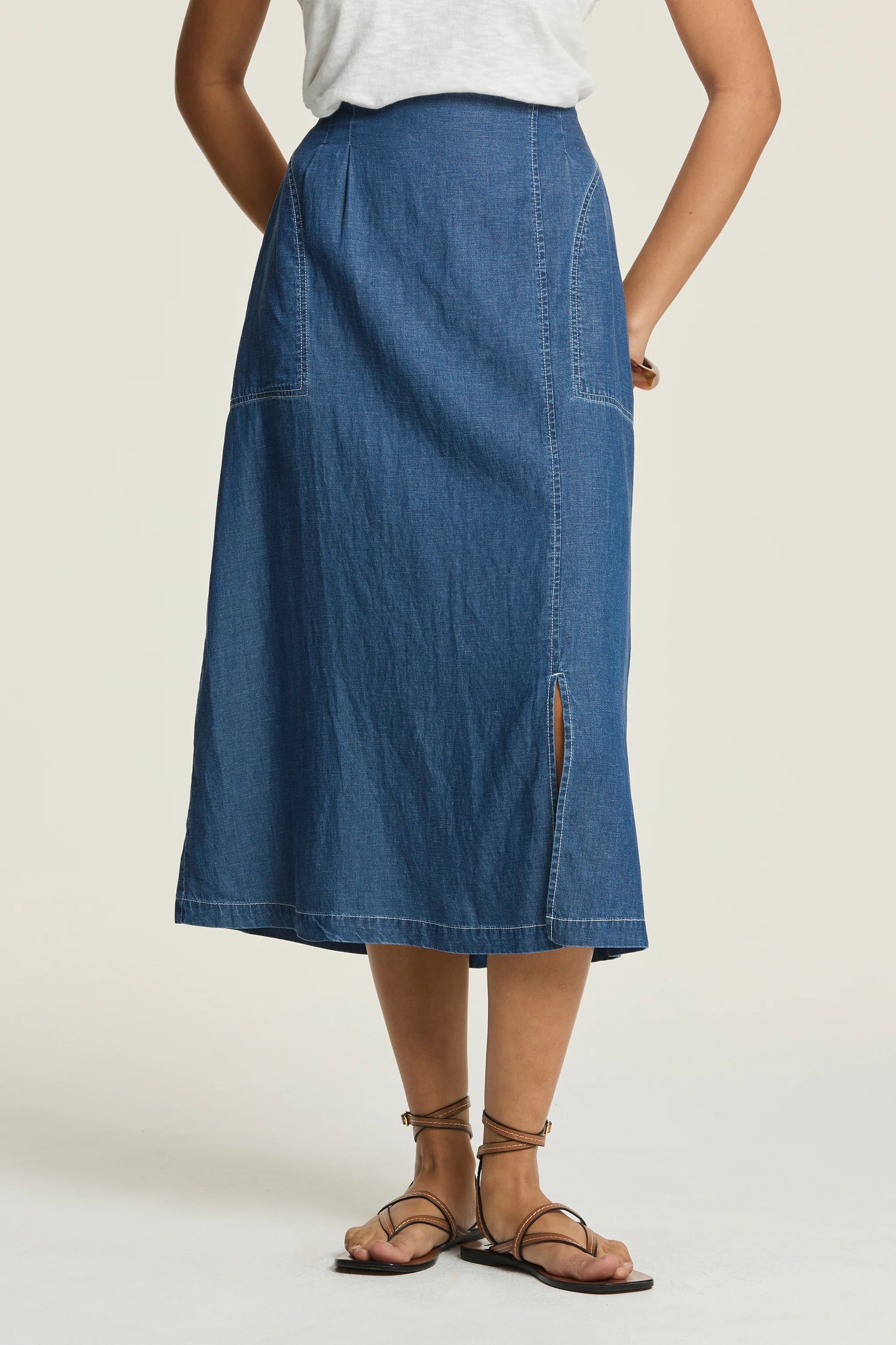 Maya Skirt Chambray