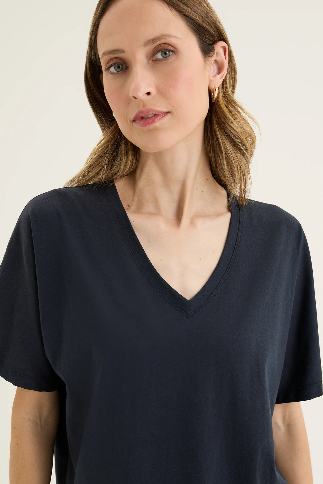 Yarra Trail Glass Tee Navy