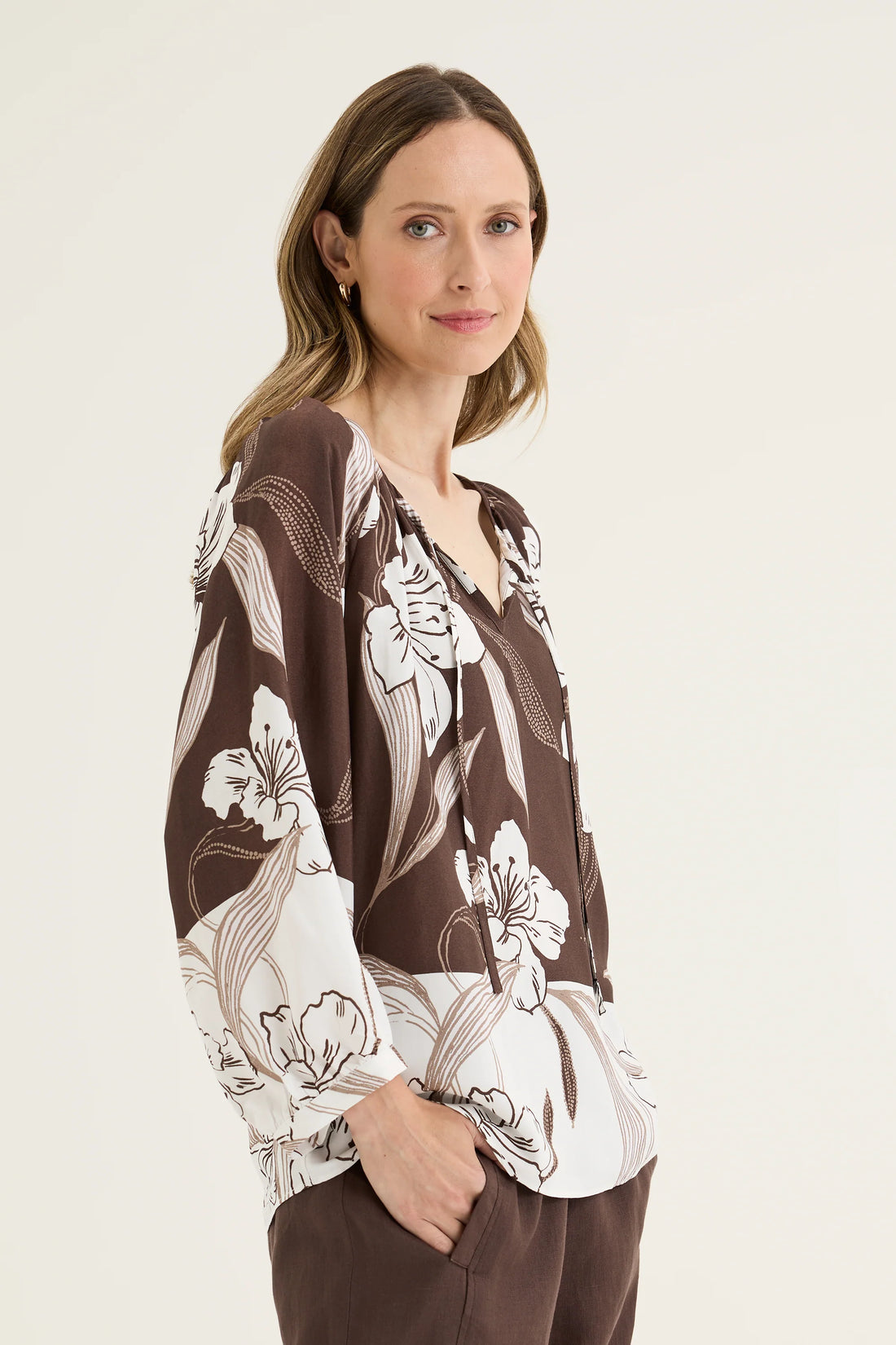 Yarra Trail Fiore Blouse
