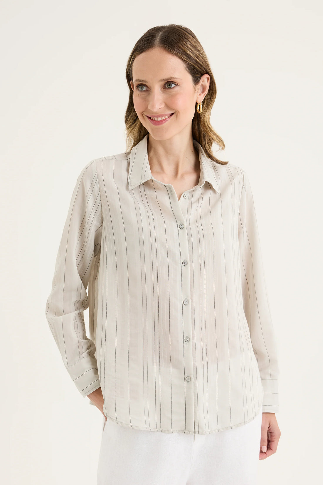 Yarra Trail Mirage Shirt Aloe