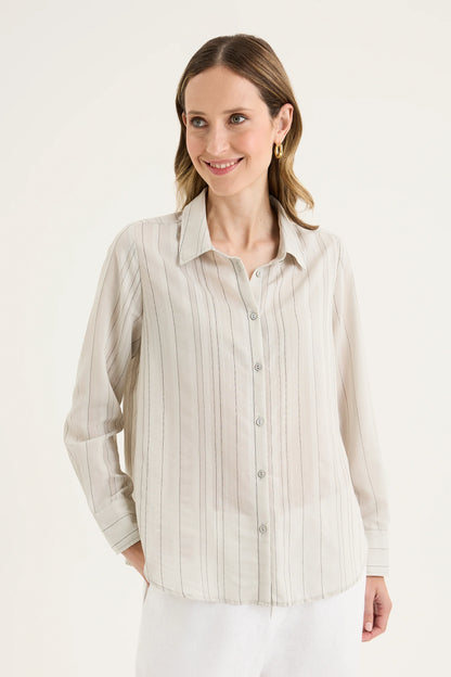 Yarra Trail Mirage Shirt Aloe