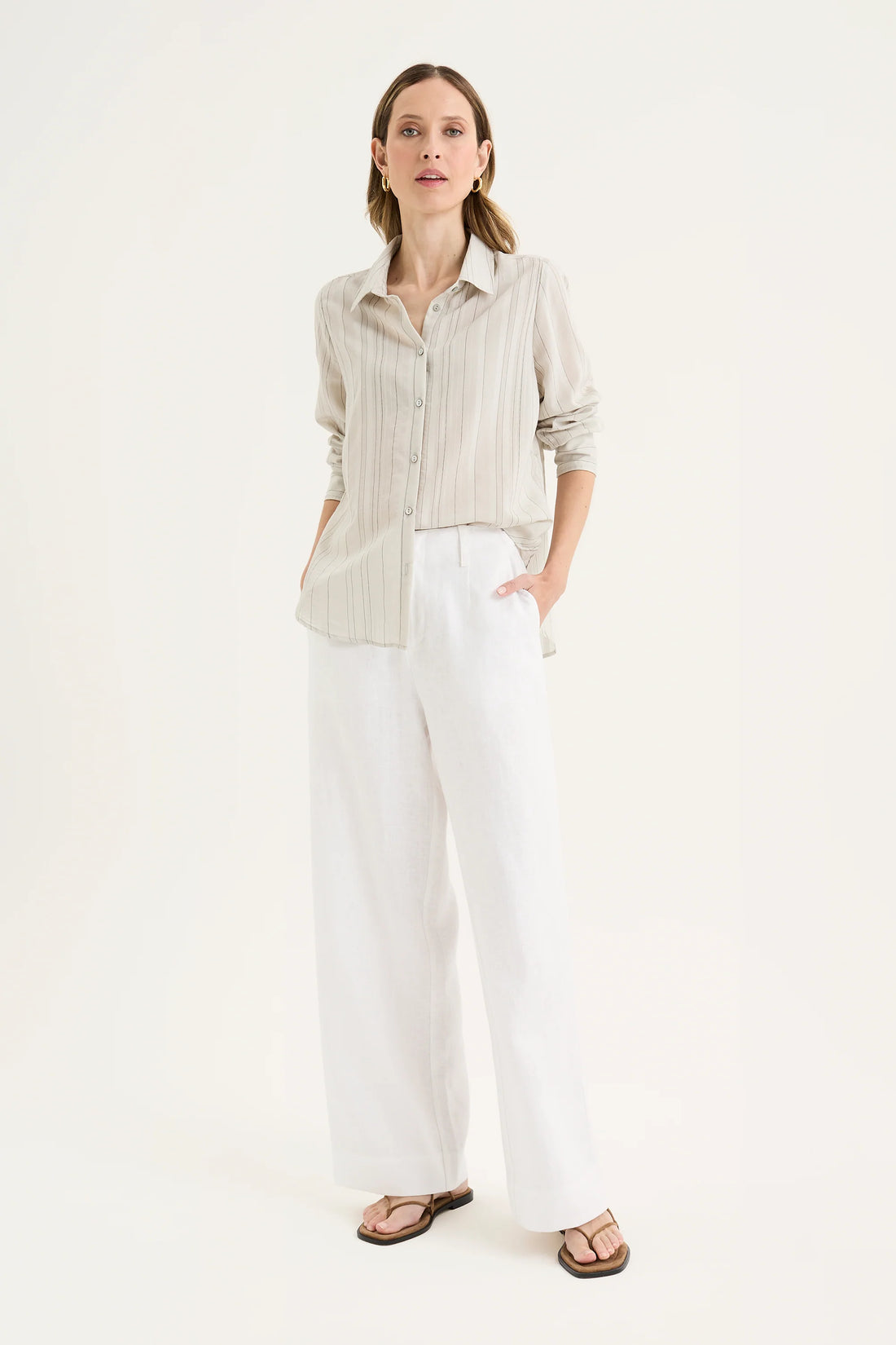 Yarra Trail Mirage Shirt Aloe