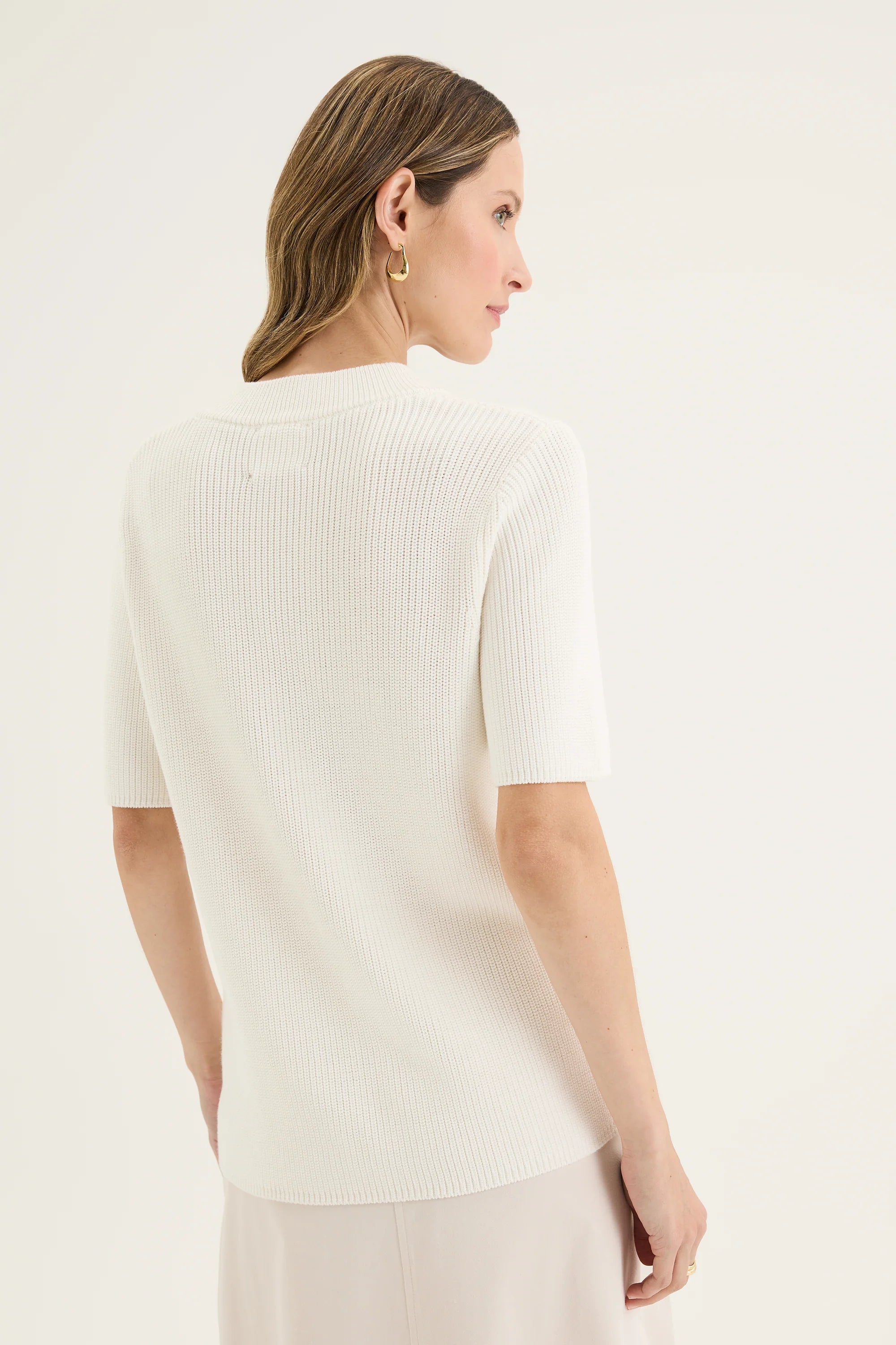 Yarra Trail Cordon Knit Ecru