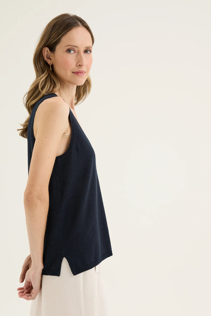 Yarra Trail  Blaze Knit Navy