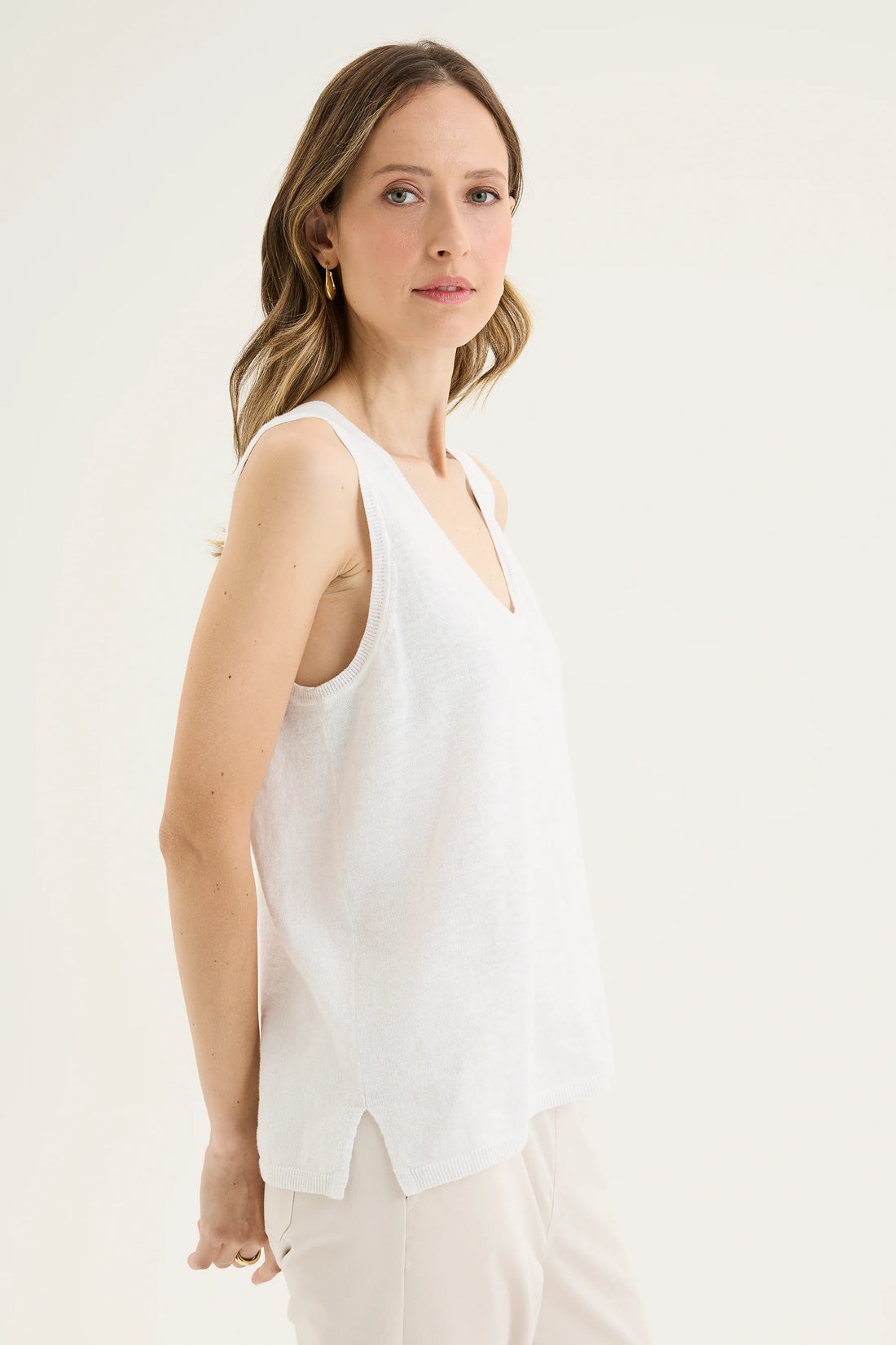 Yarra Trail  Blaze Knit White