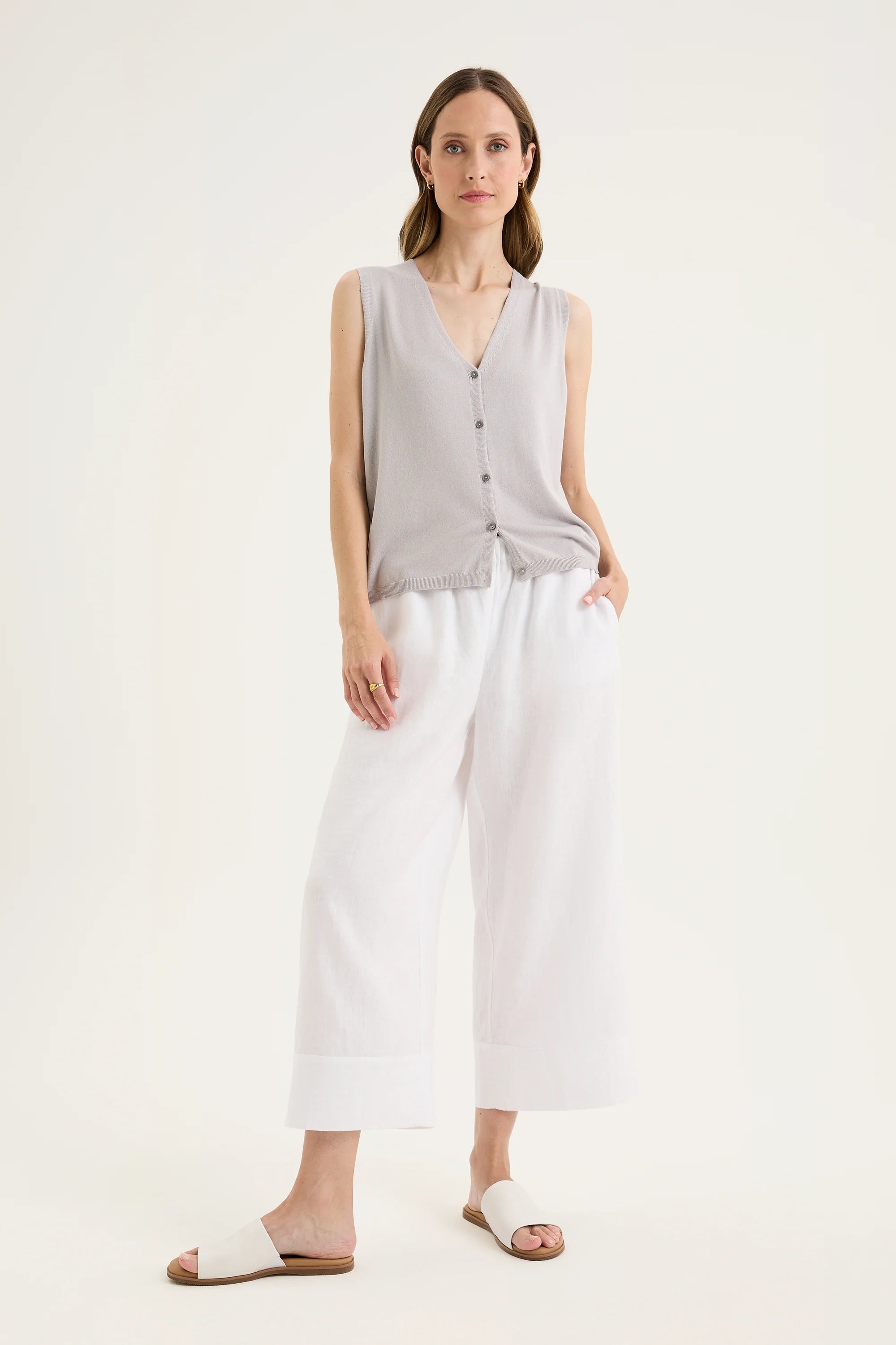 Yarra Trail Rise Knit Vest Stirling