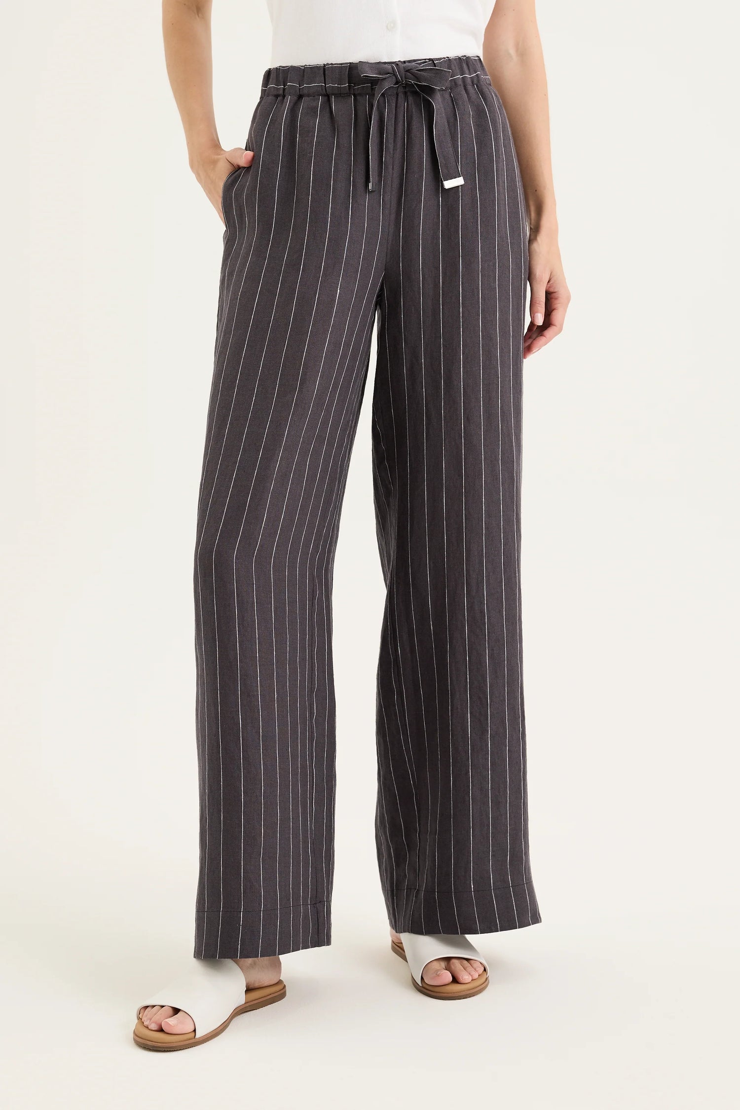 Yarra Trail Phoenix Pant Alloy/White
