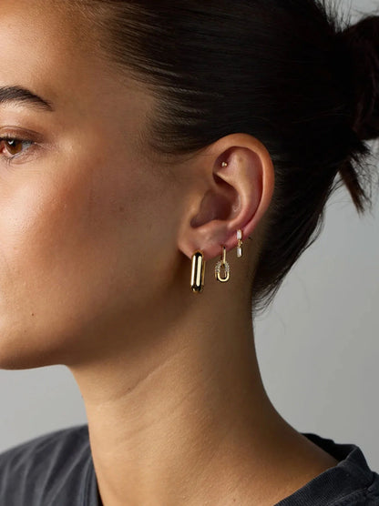 Zafino Eden Hoop 18 KT Gold Plated
