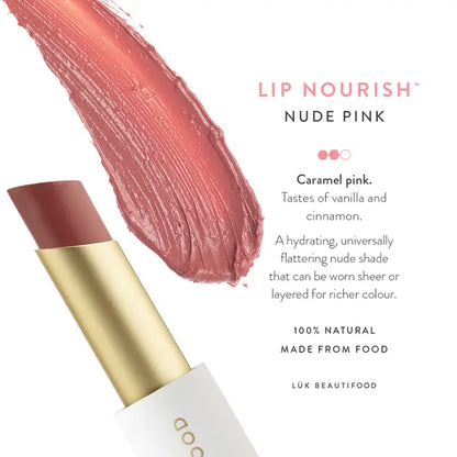 LUK Beautifood Lip Nourish Nude Pink