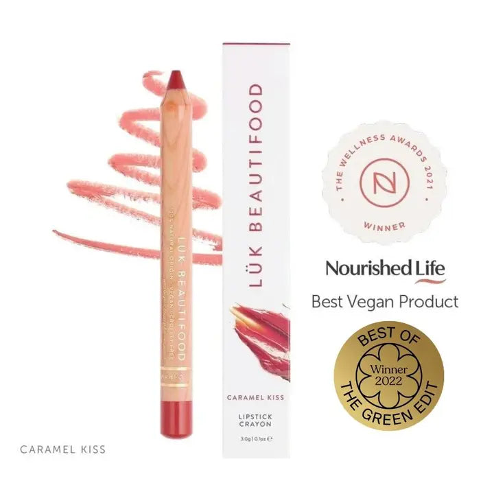 LUK Beautifood Lipstick Crayon Caramel Kiss