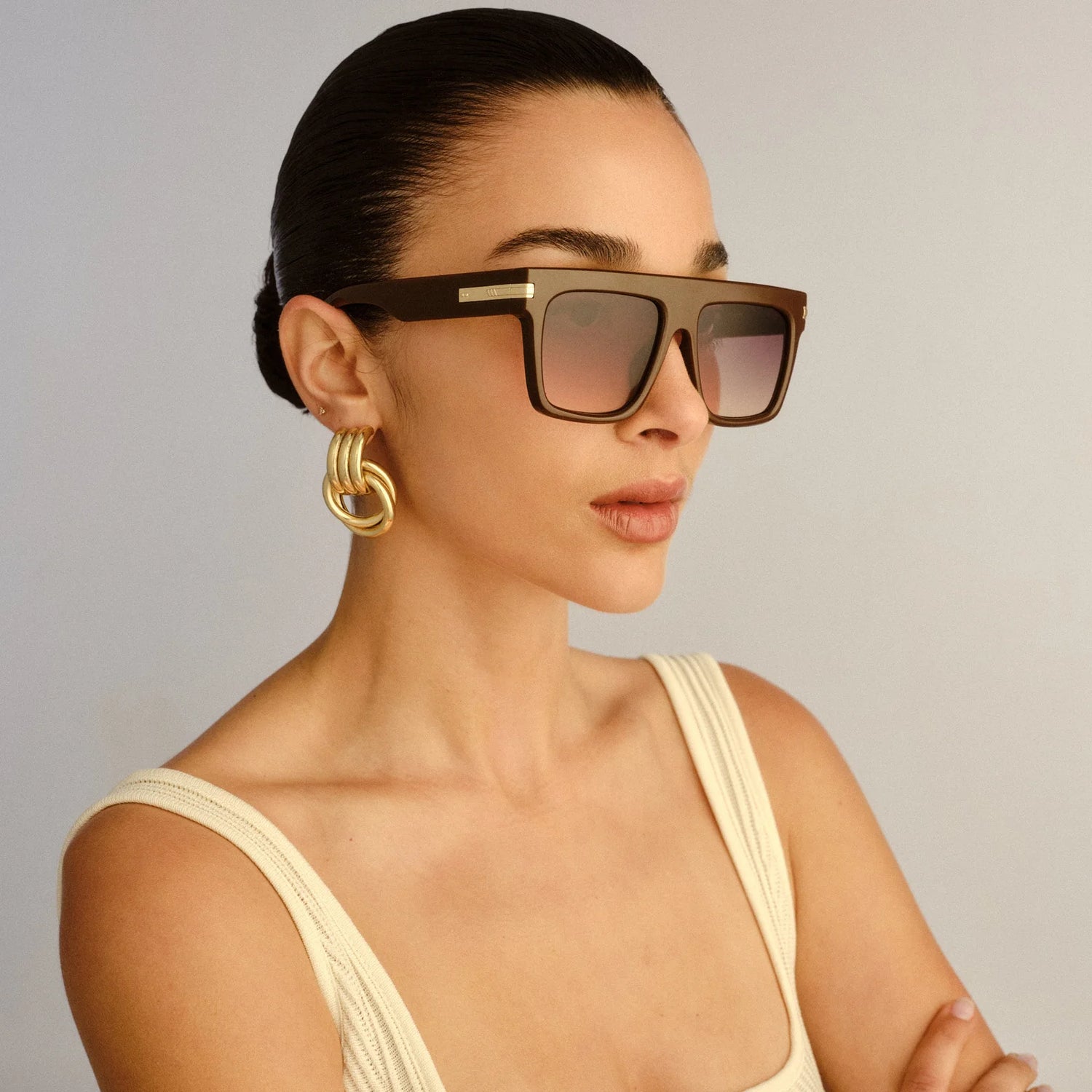 Le Specs Offside Dark Cocoa