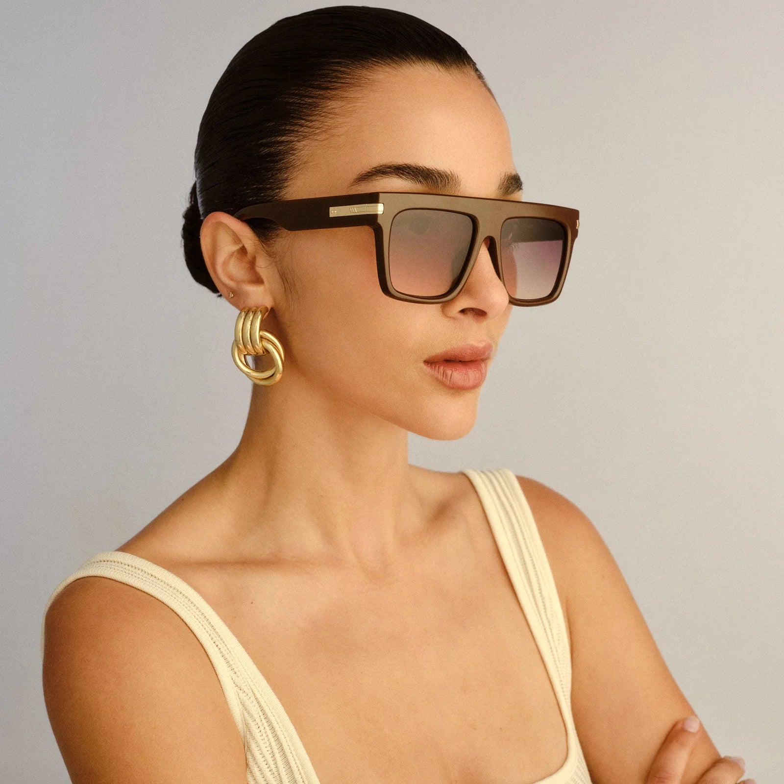 Le Specs Offside Dark Cocoa