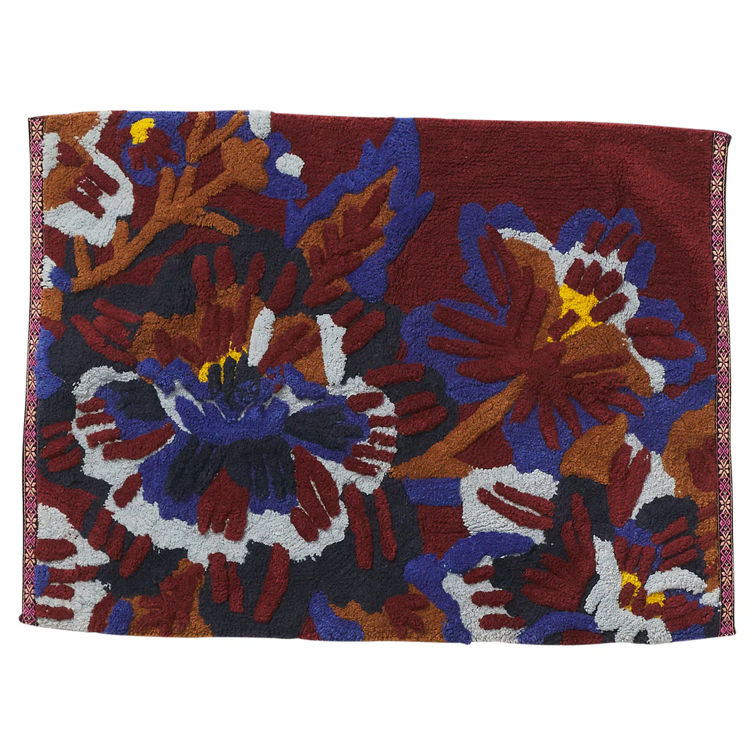 Sage x Clare Eliza Bath Mat Rosewood