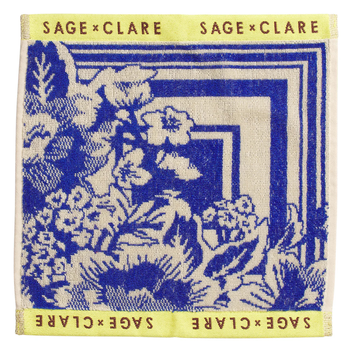 Sage x Clare Eliza Face Washer Set Ultramarine