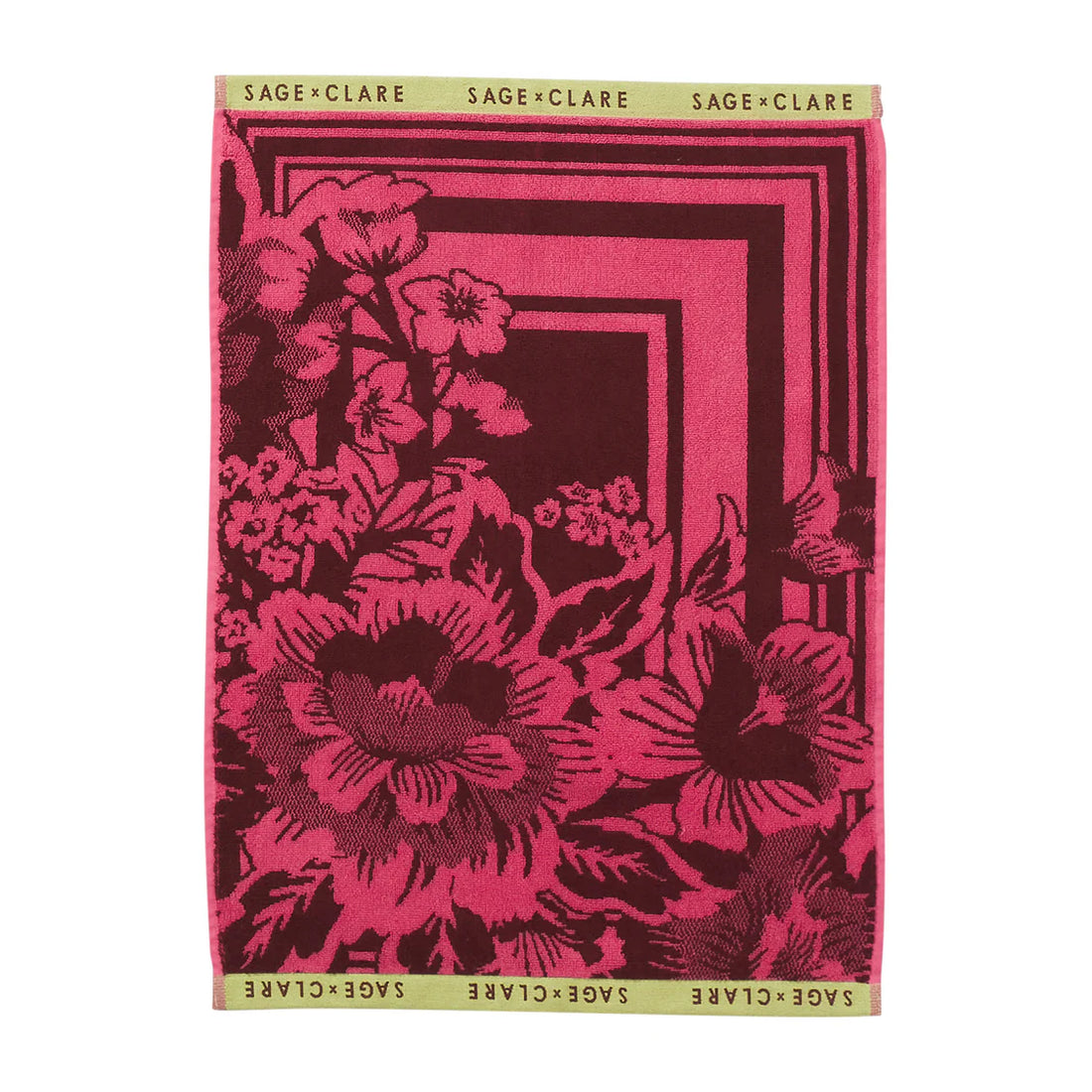 Sage x Clare Eliza Hand Towel Primrose