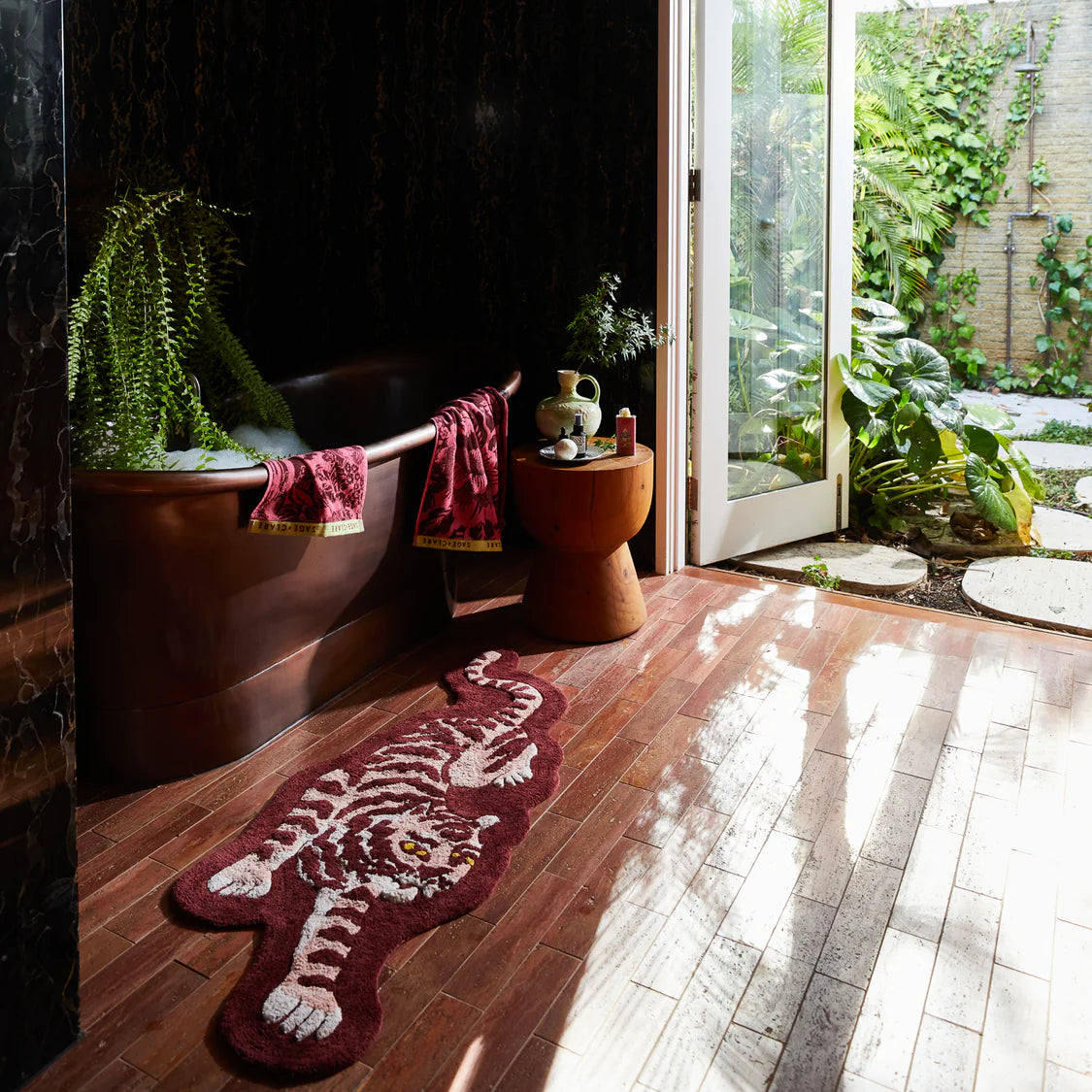 Sage x Clare Eliza Hand Towel Primrose